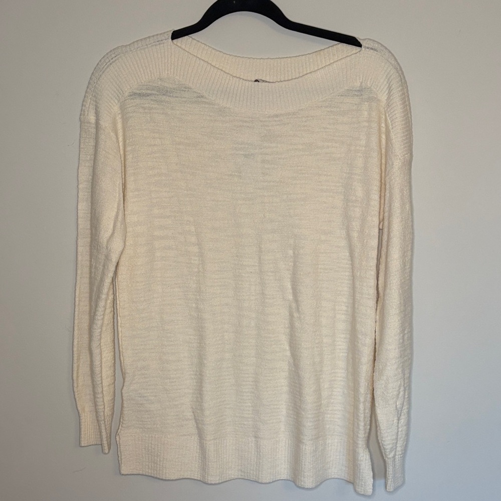 LOFT Elegant Cream Women's Sweater